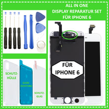 Lade das Bild in den Galerie-Viewer, LCD Display für iPhone 6 Retina HD Bildschirm 3D Touch Screen Glas in Weiß White