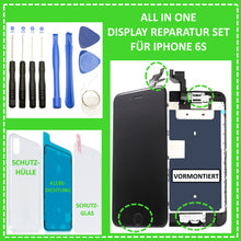 Lade das Bild in den Galerie-Viewer, LCD Display für iPhone 6S VORMONTIERT Retina HD Bildschirm 3D Touch Screen Glas in Schwarz Black
