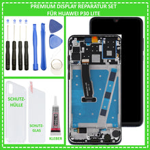 Lade das Bild in den Galerie-Viewer, LCD Display für Huawei P30 Lite Full HD Touchscreen Bildschirm + Rahmen Schwarz Black