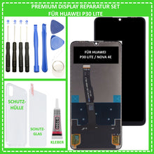 Lade das Bild in den Galerie-Viewer, LCD Display für Huawei P30 Lite Full HD Bildschirm Touch Screen in Schwarz Black