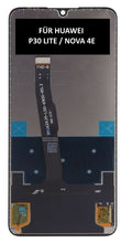 Lade das Bild in den Galerie-Viewer, LCD Display für Huawei P30 Lite Full HD Bildschirm Touch Screen in Schwarz Black
