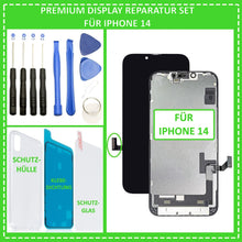 Lade das Bild in den Galerie-Viewer, LCD Display für iPhone 14 Retina HD Bildschirm 3D Touch Screen in Schwarz Black
