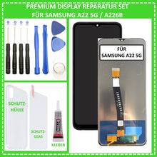 Lade das Bild in den Galerie-Viewer, LCD Display für Samsung Galaxy A22 5G SM-A226B Touch Screen Bildschirm Glas Schwarz
