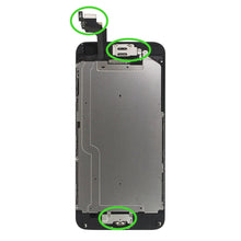 Lade das Bild in den Galerie-Viewer, LCD Display für iPhone 6 Plus VORMONTIERT Retina HD Bildschirm 3D Touch Screen Glas in Schwarz Black
