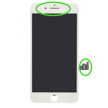 Lade das Bild in den Galerie-Viewer, LCD Display für iPhone 8 PLUS VORMONTIERT Retina HD Bildschirm 3D Touch Screen in Weiß White
