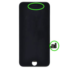 Lade das Bild in den Galerie-Viewer, LCD Display für iPhone 8 PLUS VORMONTIERT Retina HD Bildschirm 3D Touch Screen in Schwarz Black
