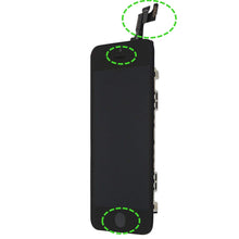 Lade das Bild in den Galerie-Viewer, LCD Display für iPhone 5s / SE VORMONTIERT Retina Bildschirm Touch Screen Glas in Schwarz Black
