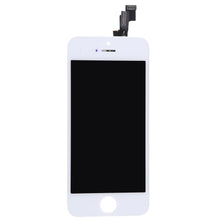 Lade das Bild in den Galerie-Viewer, LCD Display für iPhone 5s / SE Retina Bildschirm Touch Screen Glas in Weiß White
